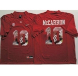 Alabama Crimson Tide #10 AJ McCarron Red Player Fashion Stitched NCAA Jersey
