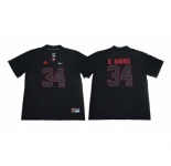 Alabama Crimson Tide #34 Damien Harris Black Nike College Football Jersey