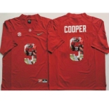 Alabama Crimson Tide #9 Amari Cooper Red Player Fashion Stitched NCAA Jersey