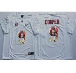 Alabama Crimson Tide #9 Amari Cooper White Player Fashion Stitched NCAA Jersey