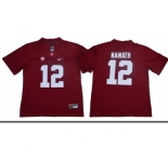 Crimson Tide #12 Joe Namath Red Limited Stitched NCAA Jersey