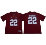 Crimson Tide #22 Najee Harris Red Limited Stitched NCAA Jersey