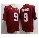 Men Alabama Crimson Tide #9 Bryce Young Red F U S E College Football Jersey