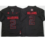 Men's Alabama Crimson Tide #2 Ryan Williams Black 2026 F.U.S.E Stitched Football Jersey