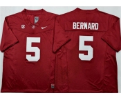 Men's Alabama Crimson Tide #5 Germie Bernard Red F.U.S.E Stitched Football Jersey