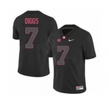 Men's Alabama Crimson Tide #7 Trevon Diggs Black 2019 College Football Jersey