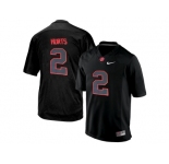 Men's Youth Alabama Crimson Tide Jalen Hurts #2 College Football Limited Jerseys - Blackout