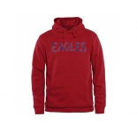 American Eagles Classic Wordmark Pullover Hoodie Red