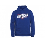 American Eagles Double Bar Pullover Hoodie Royal