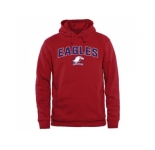 American Eagles Proud Mascot Pullover Hoodie Red