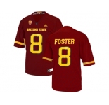 Men's Arizona State Sun Devils D.J. Foster #8 College Football Jersey - Maroon