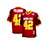 Men's Arizona State Sun Devils Pat Tillman #42 1997 Rose Bowl College Football Throwback Jersey - Maroon