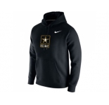 Army Black Knights Nike Big Logo Fleece Hoodie Black