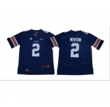 Auburn Tigers #2 Cam Newton Navy College Football Jersey