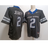 Men's Boise State Broncos #2 Ashton Jeanty Black 2024 F.U.S.E. Vapor Limited Stitched Football Jersey