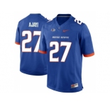 Men's Boise State Broncos Jay Ajayi #27 College Football Jerseys - Blue