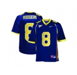 Men's California Golden Bears Aaron Rodgers #8 College Football Jersey - Navy Blue