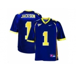 Men's California Golden Bears DeSean Jackson #1 College Football Jersey - Navy Blue