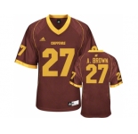 Central Michigan Chippewas Antonio Brown #27 College Football Jersey - Maroon