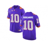 2016 Clemson Tigers Ben Boulware #10 College Football Limited Jersey - Purple