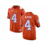 2016 Clemson Tigers DeShaun Watson #4 College Football Limited Jersey - Orange