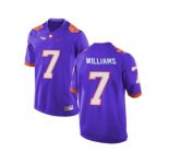 2016 Clemson Tigers Mike Williams #7 College Football Limited Jersey - Purple