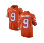 2016 Clemson Tigers Wayne Gallman II #9 College Football Limited Jersey - Orange