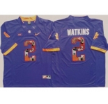 Clemson Tigers #2 Sammy Watkins Purple Player Fashion Stitched NCAA Jersey