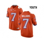 2016 Youth Clemson Tigers Mike Williams #7 College Football Limited Jersey - Orange
