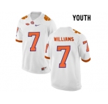 2016 Youth Clemson Tigers Mike Williams #7 College Football Limited Jersey - White