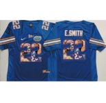 Florida Gators #22 Emmitt Smith Blue Player Fashion Stitched NCAA Jersey