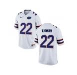 Florida Gators E.Smith #22 College Football Jersey - White