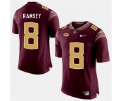 Florida State Seminoles #8 Jalen Ramsey Garnet Stitched Football Jersey