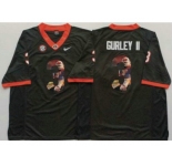 Georgia Bulldogs #3 Todd Gurley II Black Player Fashion Stitched NCAA Jersey