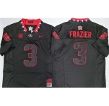 Men's Georgia Bulldogs #3 Nate Frazier Black 2026 F.U.S.E. Stitched Jersey
