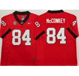 Men's Georgia Bulldogs #84 Ladd McConkey Red 2025 F.U.S.E. Stitched Jersey