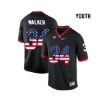 Youth Georgia Bulldogs Todd Gurley II #3 College Football Limited Jerseys - Red