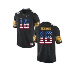 2016 US Flag Fashion Men's Iowa Hawkeyes C.J Beathard #16 College Football Limited Jersey - Black