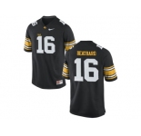 Men's Iowa Hawkeyes C.J Beathard #16 College Football Limited Jersey - Black