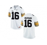 Men's Iowa Hawkeyes C.J Beathard #16 College Football Limited Jersey - White