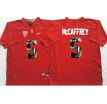 Louisville Cardinals #5 Christian McCaffrey Red Player Fashion Stitched NCAA Jersey