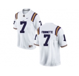 2016 Men's LSU Tigers Leonard Fournette #7 College Football Limited Jersey - White