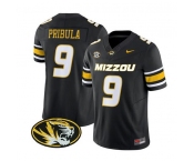 Men's Memphis Tigers #9 Beau Pribula Black F.U.S.E. Vapor Limited Football Jersey