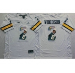 Michigan Wolverines #2 Charles Woodson White Player Fashion Stitched NCAA Jersey