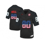 2016 US Flag Fashion Men's Nebraska Cornhuskers Kenny Bell #80 College Football Jersey - Black
