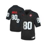 Men's Nebraska Cornhuskers Kenny Bell #80 College Football Jersey - Black