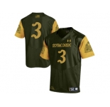 2016 Under Armour Men's Joe Montana #3 Notre Dame Fighting Irish 2016 Shamrock Series Premier College Football Jersey - Olive Green