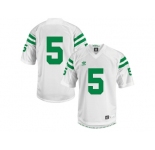 Addidas Men's Norte Dame Fighting Irish #5 Everett Golson Under The Lights College Football Jersey - White