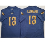 Men's Notre Dame Fighting Irish #13 Riley Leonard Navy Blue 2025 F.U.S.E. Limited Stitched Jersey