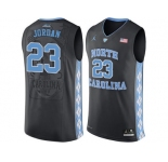 2016 Men's North Carolina Tar Heels Michael Jordan #23 College Basketball Jersey - Black